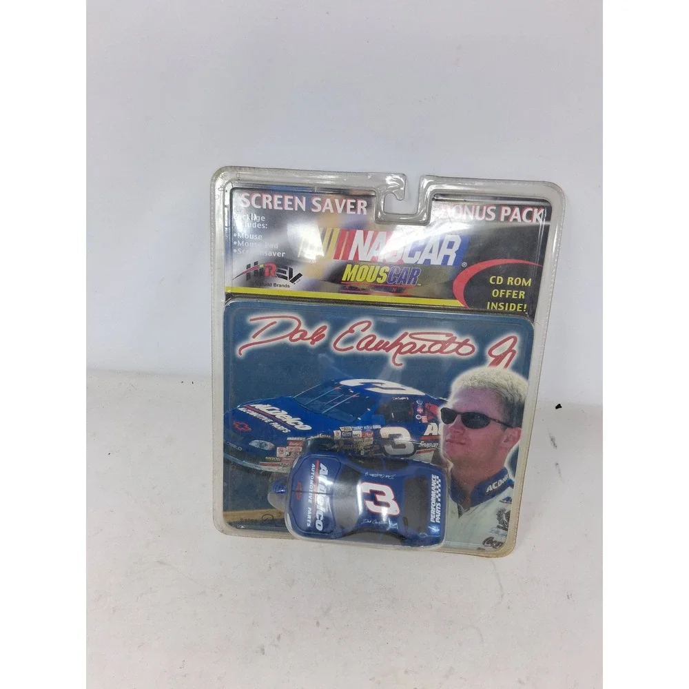 NASCAR Dale Earnhardt Jr Mouscar Racing Mouse nd Mouse Pad Set ACDelco 3 1999. M